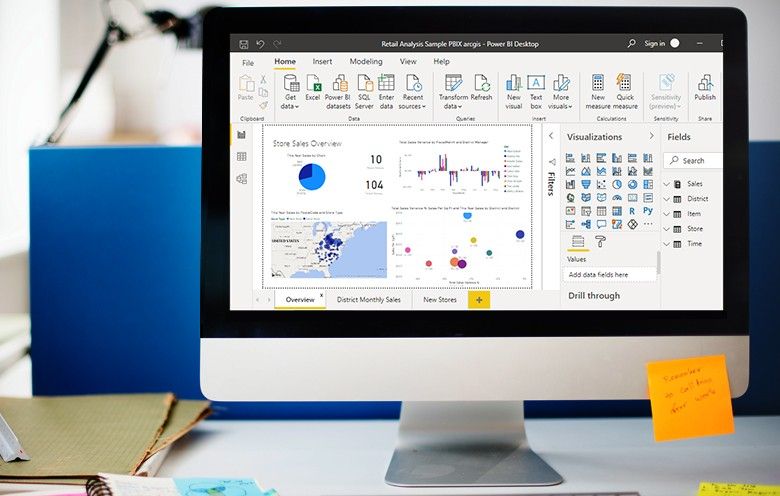 Get acquainted with insight to action with Power BI Desktop