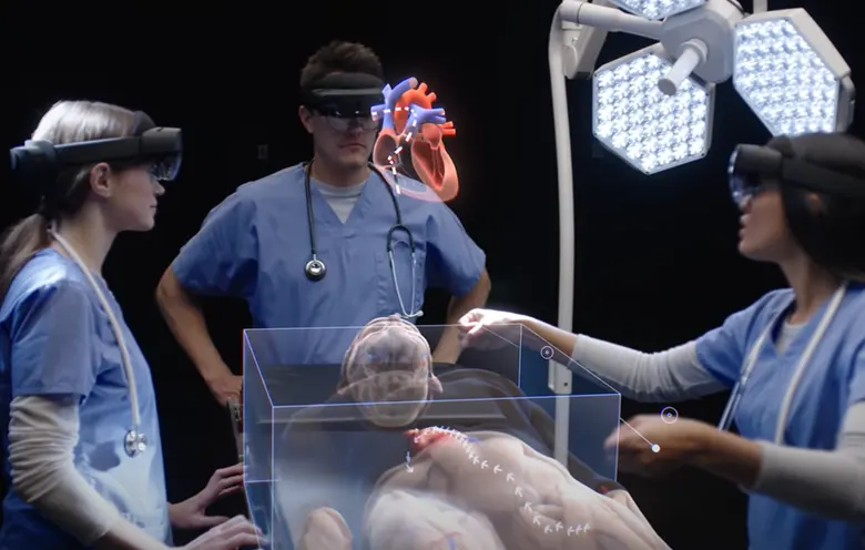 Promising applications of mixed reality in the healthcare sector