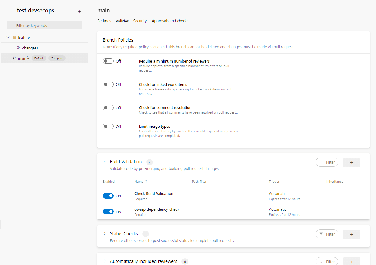 Azure DevOps pipeline