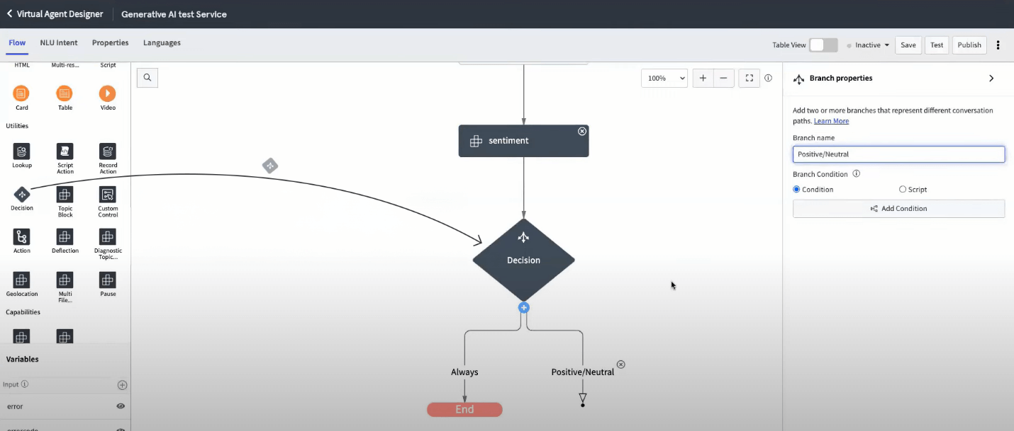 generative ai servicenow