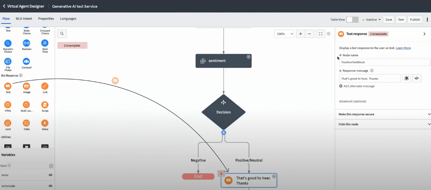 generative ai servicenow