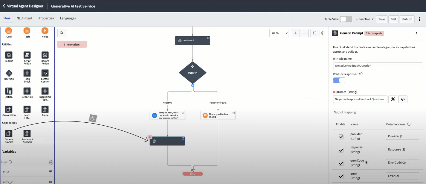 generative ai servicenow