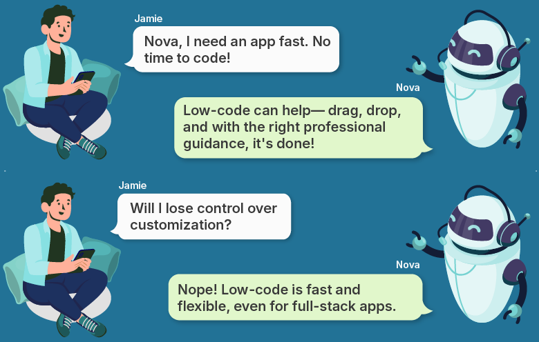 Low code vs no code